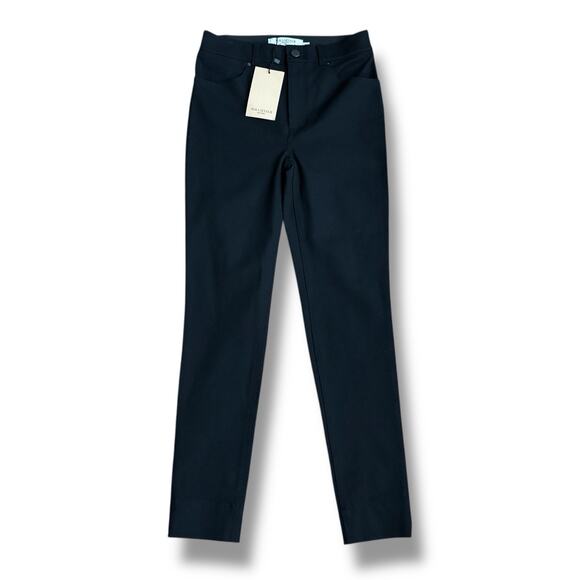 NWT MM Lafleur Sammataro Jean Pants Ankle Stretch Black Size 0 - SMS1BLK - Picture 2 of 6